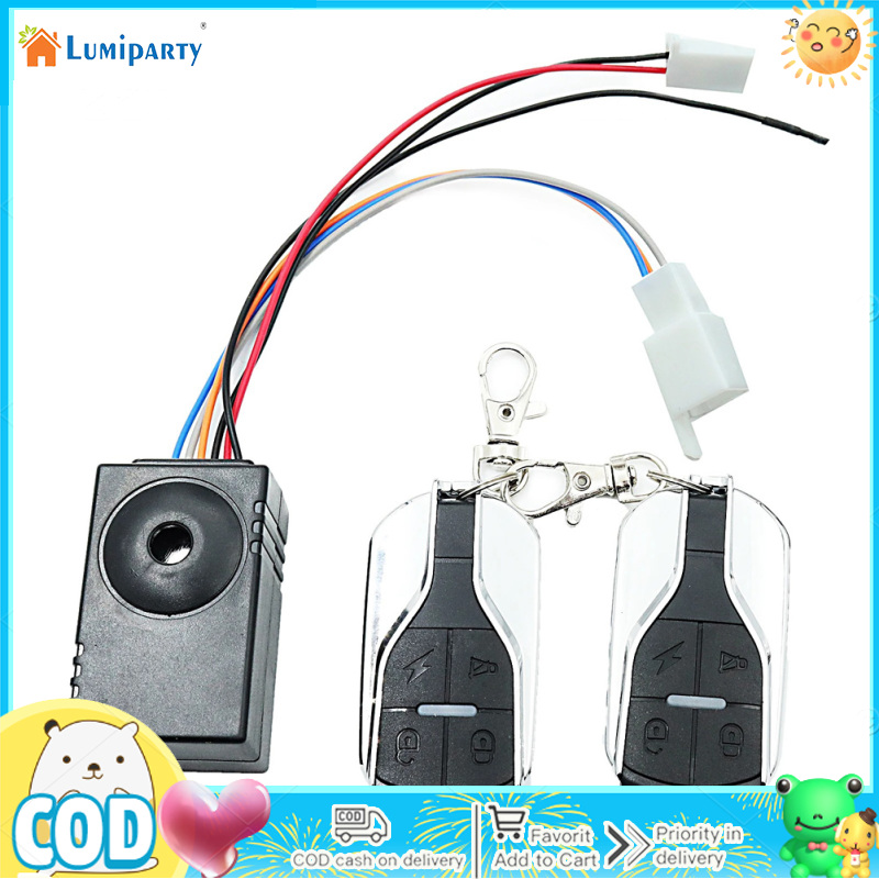 Anti Theft Alarm For Electric Bike, Universal Scooter Controller, 36-48-60-72V Universal , Remote Control Detector Vehicle Anti-Theft Alarm, Electric Bike Accessories ราคา 139 บาท*ส่งฟรี