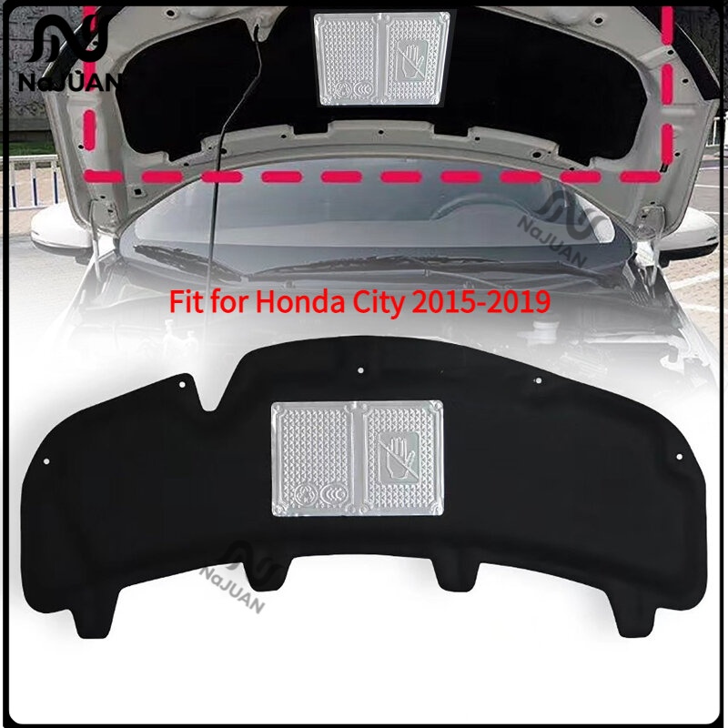 Heat-Insulating, Sound-Insulating, and Heat-Insulating Panels for the Front Hood of Honda City 2008-2019 Giá 594,369 Đồng*Miễn phí vận chuyển