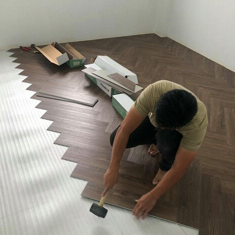 Sàn nhựa hèm khoá cao cấp dày 6mm