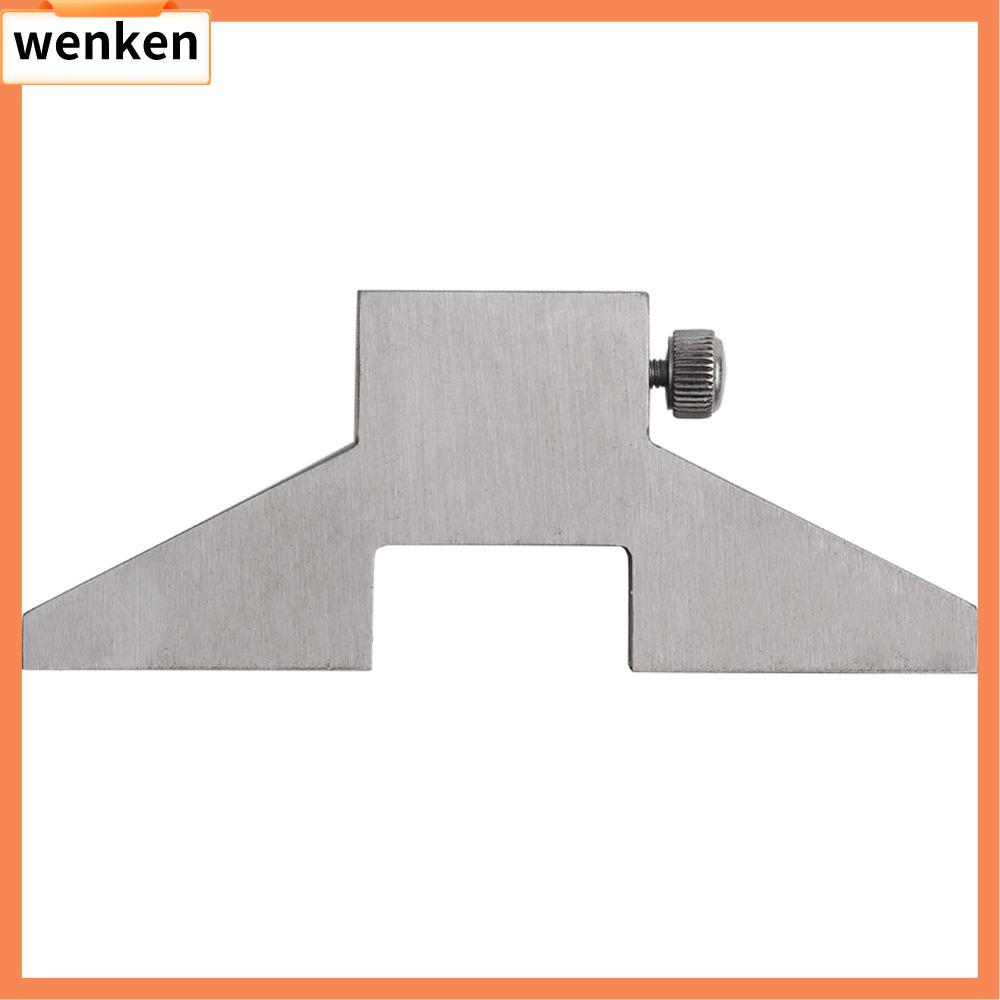 WENKEN Thép không gỉ Đế thước đo độ sâu 4 inch, 6 inch, 8 inch, 12 inch Thiết kế thanh T Đế đo độ sâu Bền bỉ Núm vặn Phụ kiện đo độ sâu caliper thước cặp vernier để đo độ sâu và bước