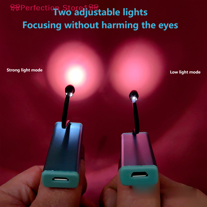 【Special price】🎀Perfection Store1🎀 โคมไฟหัวแม่โป้งสำหรับแคะหู, อุปกรณ์สำหรับแคะหูปรับได้มีช่องเสียบ USB ปรับมุมได้ ราคา 245 บาท*ส่งฟรี