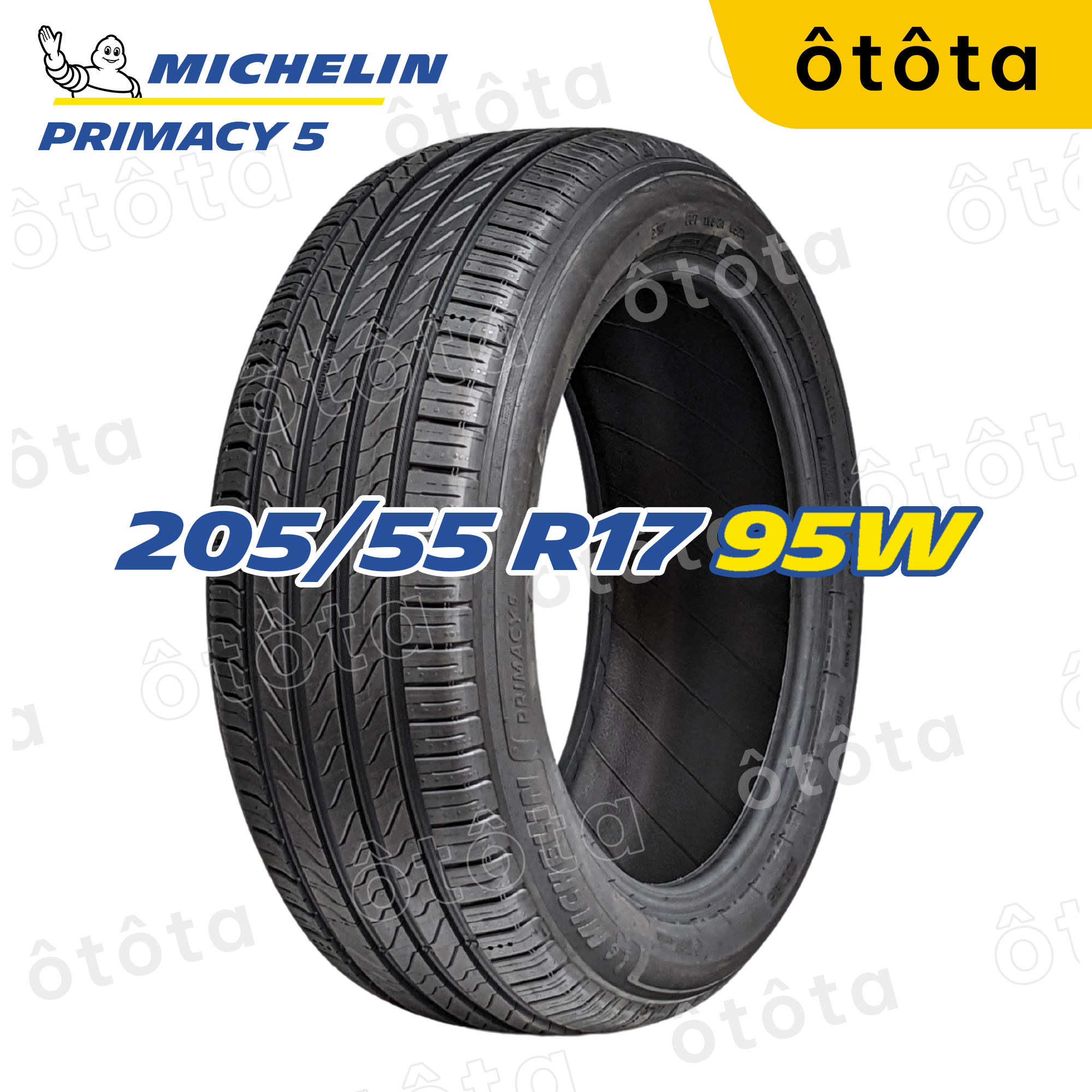 Lốp ô tô Michelin 205/55 R17 95W Primacy 5 Chính hãng BH 6 năm (205/55R17 205 55 R17)