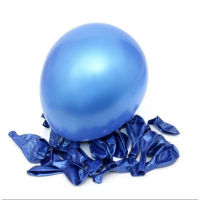 SHUAIAN Balon Latex Metalik Warna Warni Ukuran 5 inch / 10 inch / 12 inch