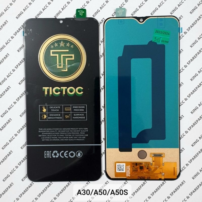 ORIGINAL TICTOC - LCD TOUCHSCREEN SAMSUNG GALAXY A30 A305 A50 A505F A50S A507 Harga  110,000 Ringgit*Penghantaran Percuma