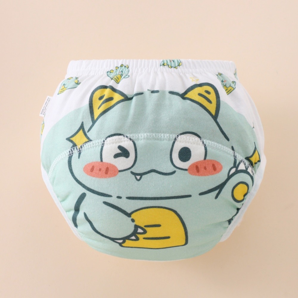 Trẻ em có thể giặt quần tập đi vệ sinh tái sử dụng tã vải chống thấm Toddler đào tạo đồ lót