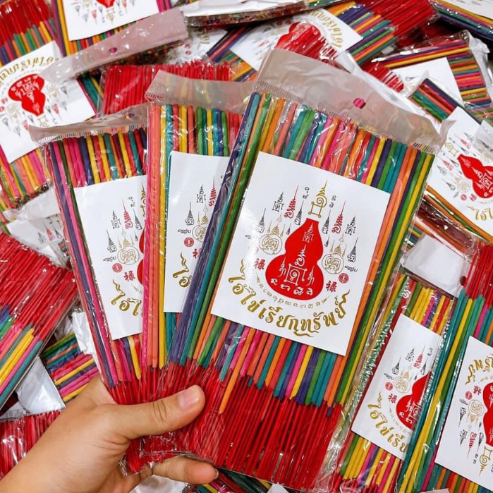 Nhang hồ lô tụ եài bó 100 cây