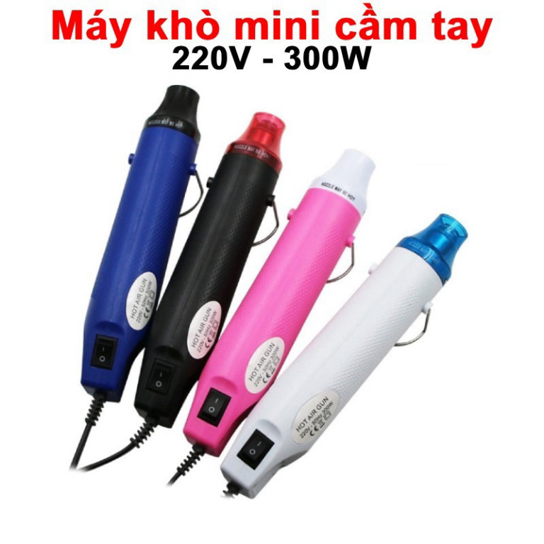Máy khò mini cầm tay khò màng co, ống gen 220V-300W