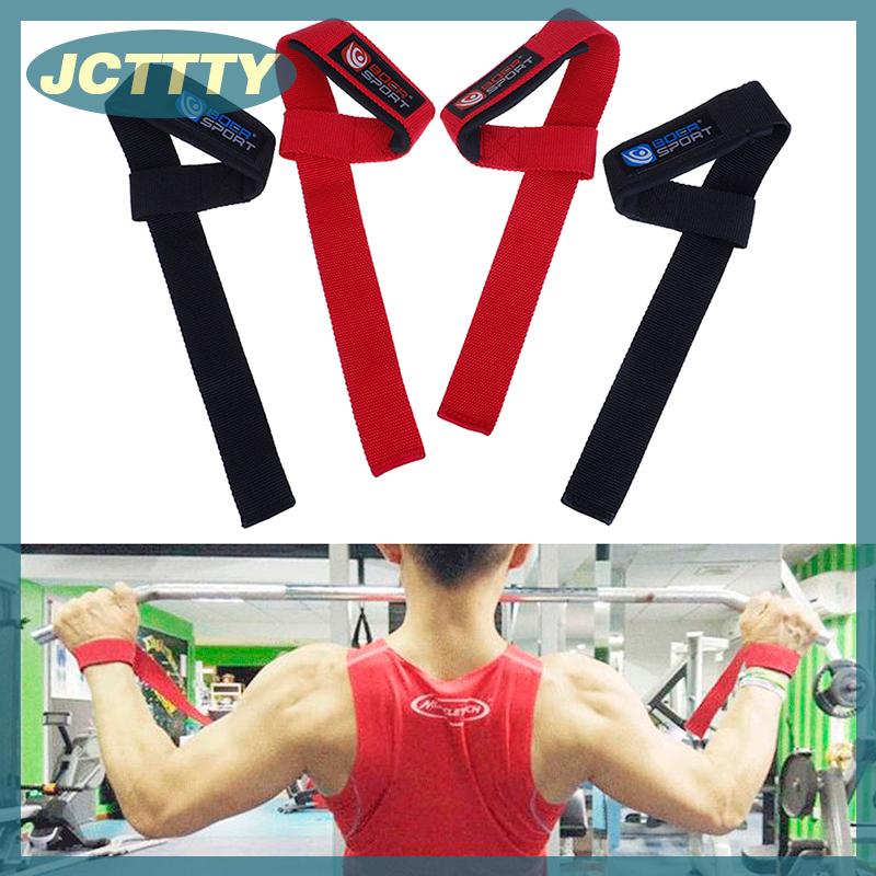 JCTTTY 2X độn Trọng lượng nâng dây đai đào tạo phòng tập thể dục găng tay thanh tay Cổ tay kết thúc tốt đẹp hỗ trợ