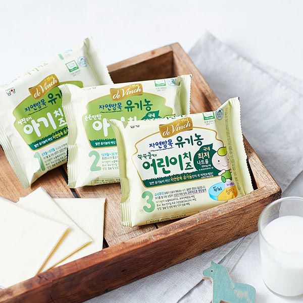 Phô mai tách muối hữu cơ hàn quốc cho bé ăn dặm