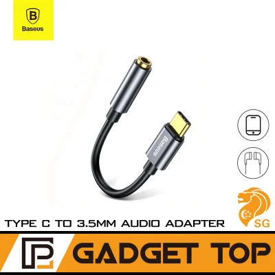 Baseus Type c to 3.5mm AUX earphone headphone adapter usb c to 3.5 jack audio cable for Samsung S9 S10 Note9 Note10 Plus OPPO Vivo Huawei Mate 20 P30 Xiaomi mi 9 8 oneplus Redmi LG Honor