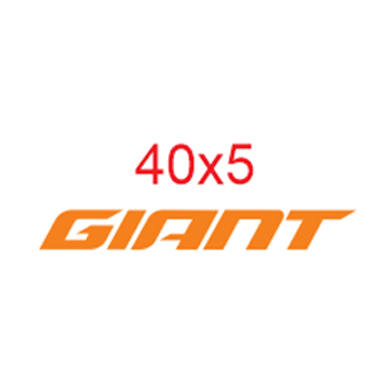 01 Logo Tem Decal GIANT Tem Chữ GIANT Dán Xe Đạp Fixed Gear Nhiều Màu Tùy Chọn Chống Nước Có Keo Dán