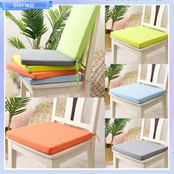 Sierwu 40x40cm thoải mái đệm ghế sân vườn Patio thảm ngồi mềm mại đệm ngồi không thấm nước có thể tháo rời Bìa đệm ghế