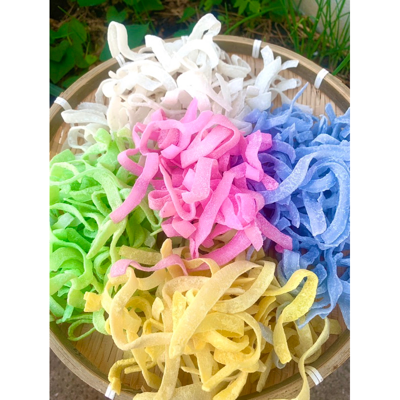 Mứt dừa sợi bào bánh tẻ nhà làm