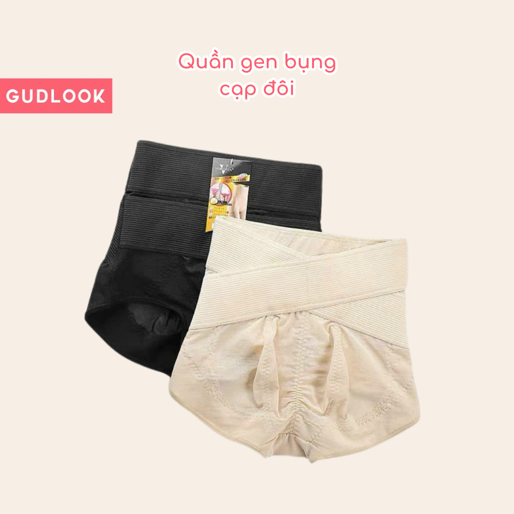 Quần lót gen bụng cạp cao định hình gudlook siết eo tôn dáng