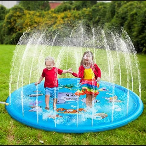 Tấm đệm phun nước cho bé 1.7m. thảm chơi phun nước cho bé - tấm nệm phun nước 1.7m
