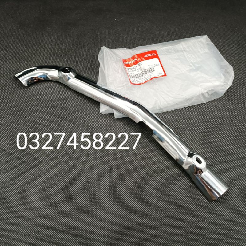 Ốp vĩ che cổ pô, ống xã xe WAVE Alpha đời đầu zin Honda