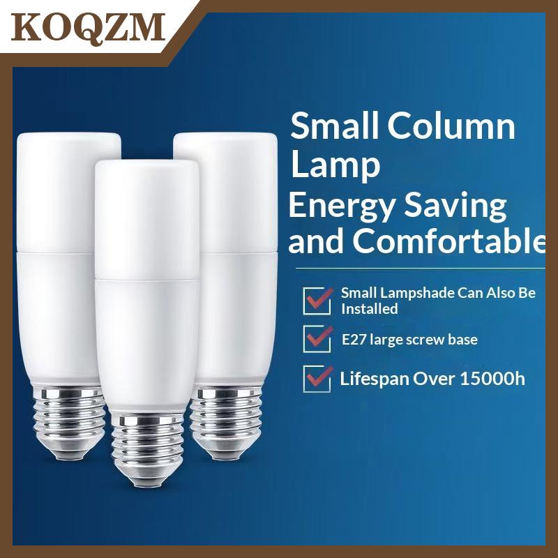 【KOQZM Home Styling】 หลอดไฟ LED ประหยัดพลังงาน5W 10W 15W 20W โคมไฟ LED 220V E27ประหยัดพลังงานโคมไฟสำหรับบ้านห้องนั่งเล่นไฟสปอตไลท์ ราคา 26 บาท*ส่งฟรี