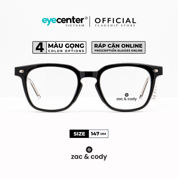 Giá bán Gọng kính cận nam nữ #DENNIS chính hãng ZAC & CODY lõi thép chống gãy cao cấp nhập khẩu by Eye Center Vietnam