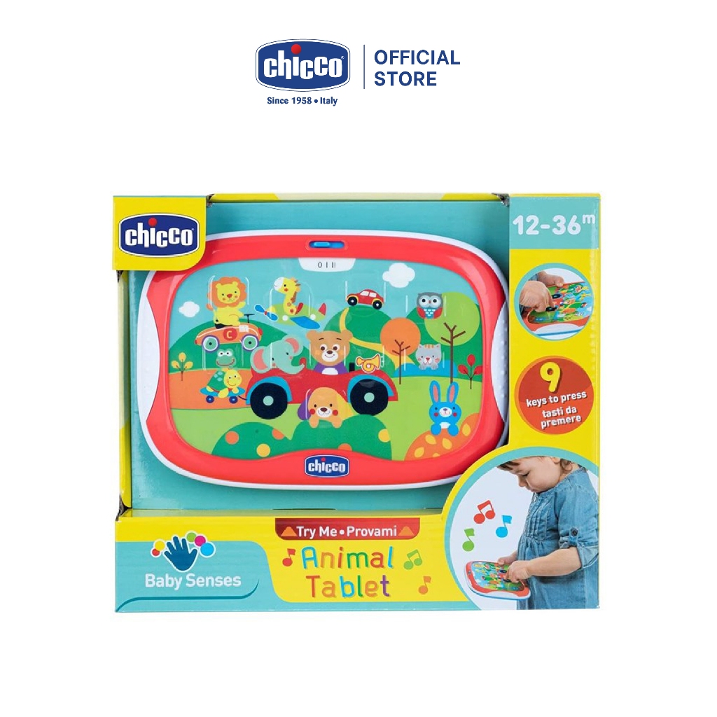 Máy tính bảng động vật ngộ nghĩnh Chicco