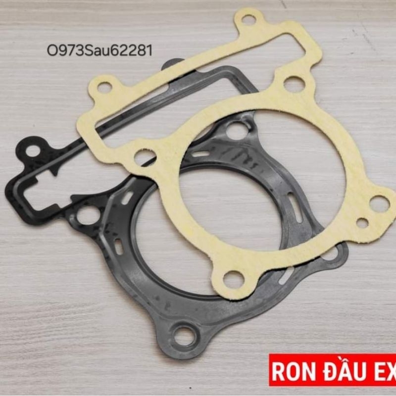 Gioăng, ron đầu lòng, quylat xe EXCITER 135, 150 54, 57, 62, 65, 68, 72mm