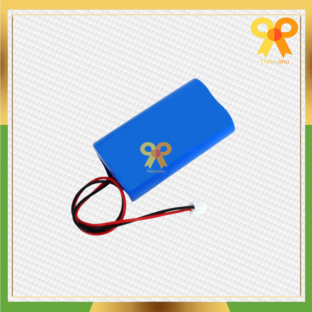 Khối pin 3.7v 5000mah - 2 cell pin lithium ion 18650 - mạch bảo vệ sạc xả 1s 3,7v 5a