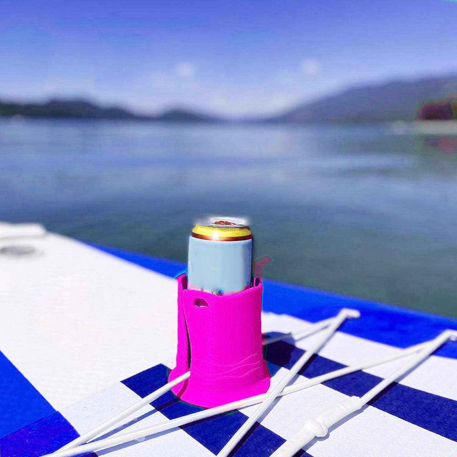 aternee Kayak Drink Holder for Rope Mount Container Durable Paddleboard