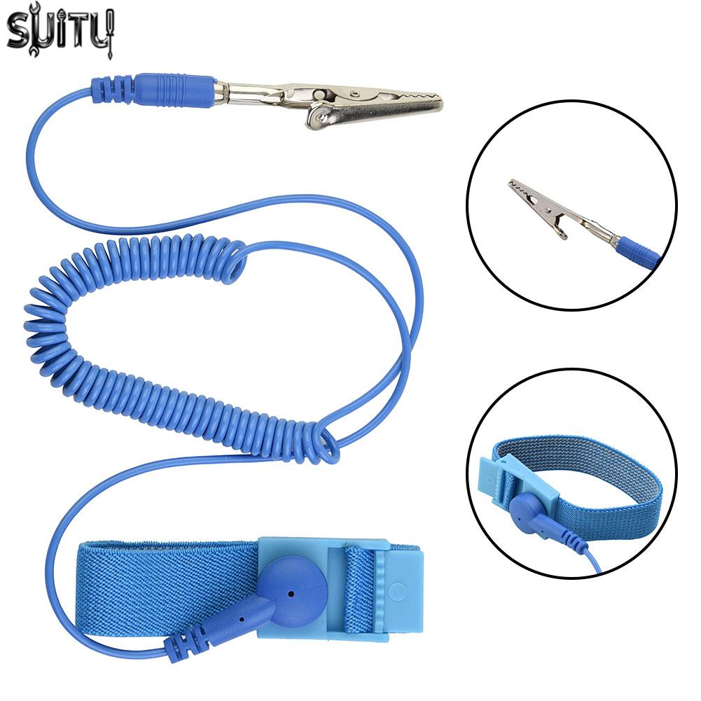 Gracekarin Prevent Static Damage Keep Your For Motherboard Safe with ESD Wristband Hot Sale ราคา 60 บาท*ส่งฟรี