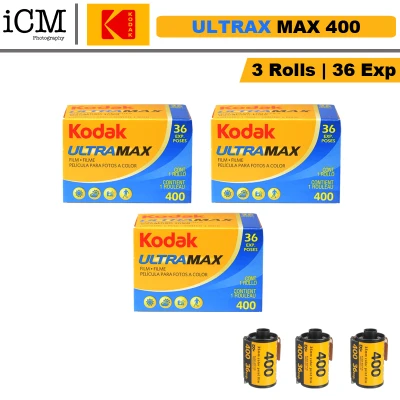 3 Roll Kodak Ultramax 400
