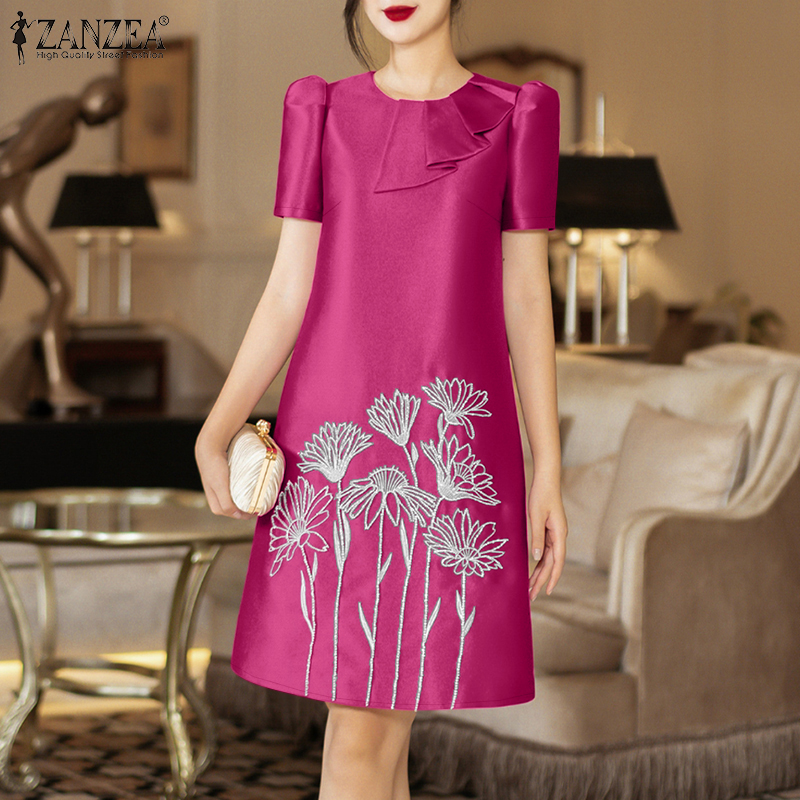 Shop Embroidery Dress Korean Style at Better Price Online | Lazada Singapore