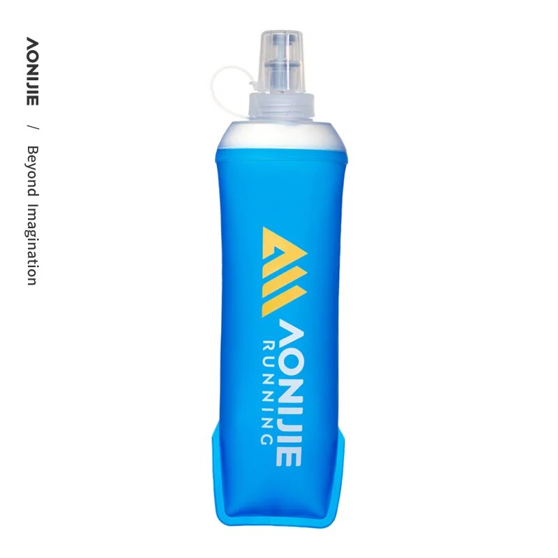 Aonijie sd71 500ml bình nước thể thao cầm tay ngoài trời chạy bình mềm hút nước ấm siêu tốc bpa free