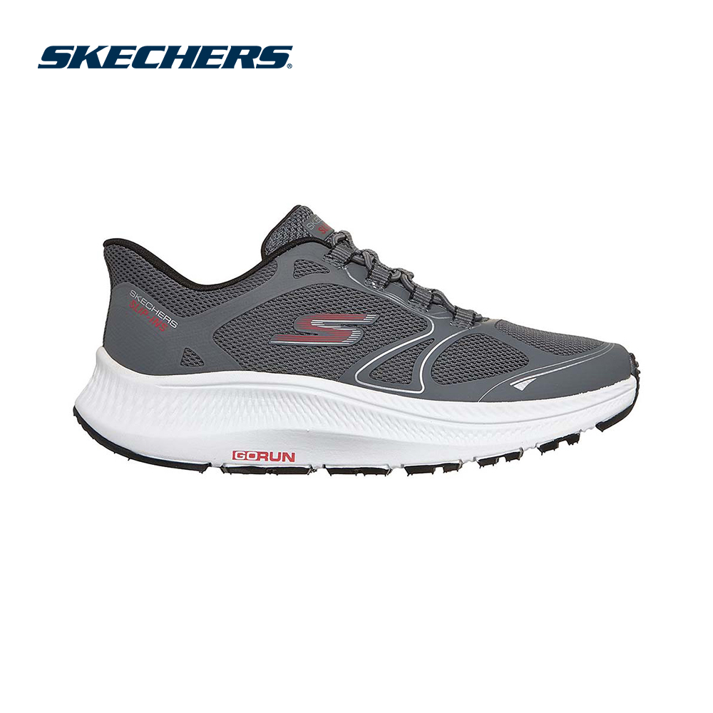 Giày Thể Thao Bé Trai Skechers Slip-Ins GOrun Consistent 2.0Brisk-Pacer Chạy Bộ Tập luyện-404201L-CHAR Air-CooledGogaMat