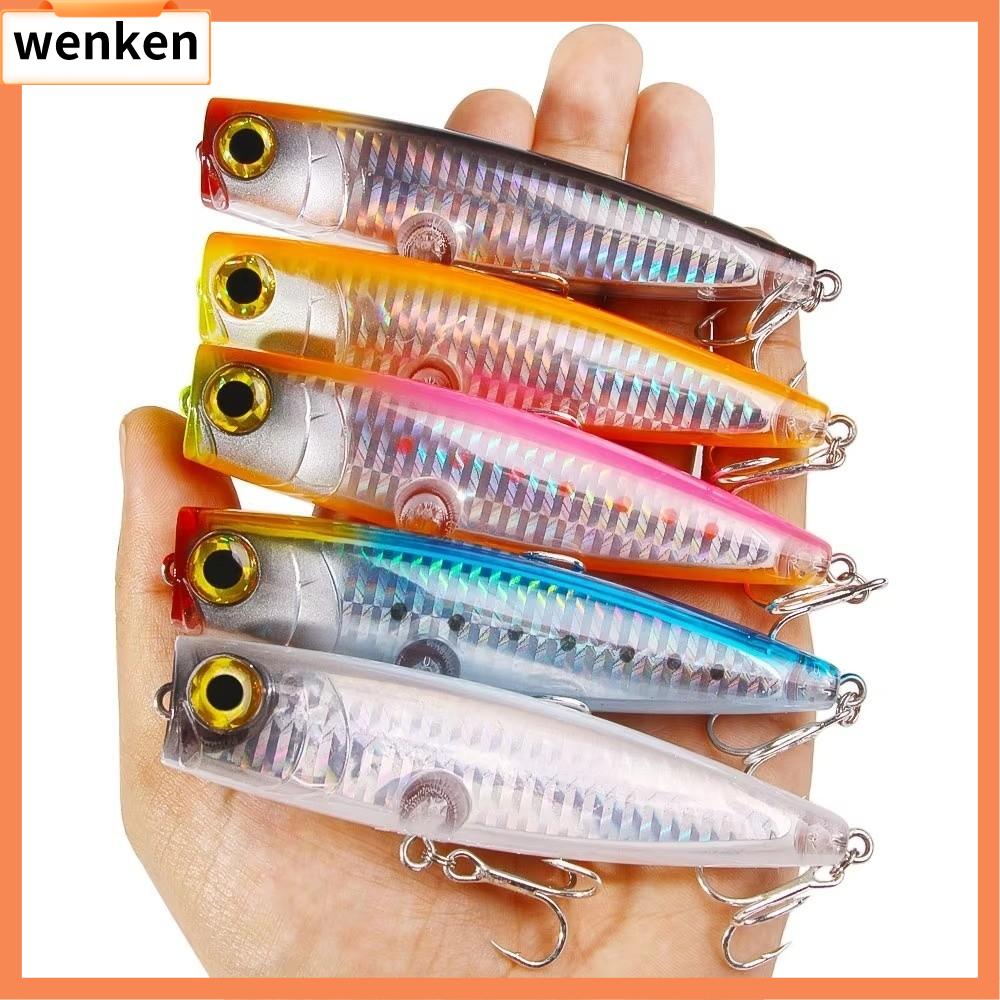 WENKEN 11cm 23g. Mồi câu cá Mồi nổi  nước Ngang Mồi câu chậm chìm Mồi giả Mồi câu cá biển Câu cá biển