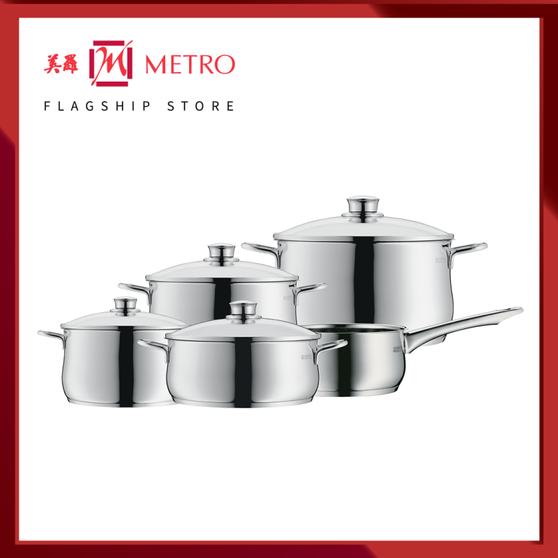 WMF Diadem Plus 5pc Cookware Set 0730356040 Singapore
