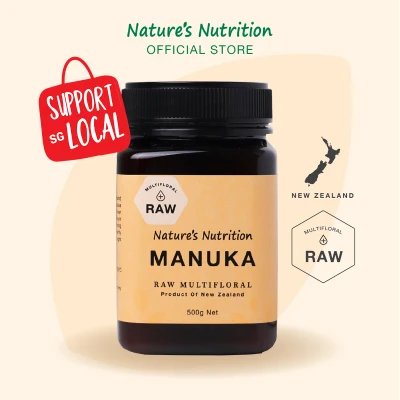 Nature’s Nutrition Raw Multifloral Manuka Honey 500g / 500g x 2