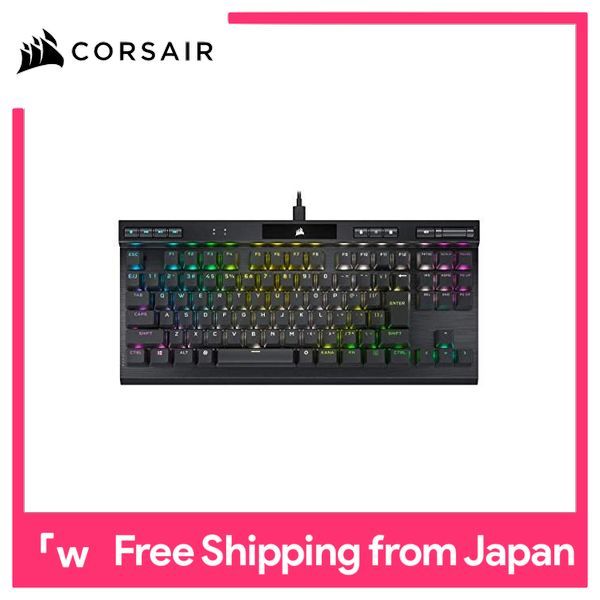 CORSAIR K70 RGB TKL CHAMPION MX Cherry MX Red Japan Layout Gaming Keyboard CH-9119010-JP Singapore