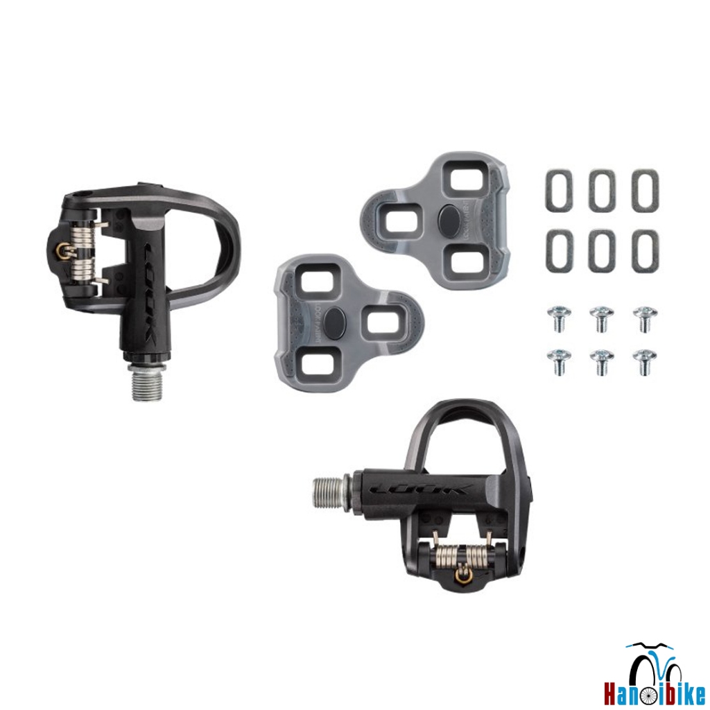 Pedal bàn đạp can cá LOOK KÉO Classic 3 kèm sẵn can sử dụng cho xe đạp Road Fixed Gear