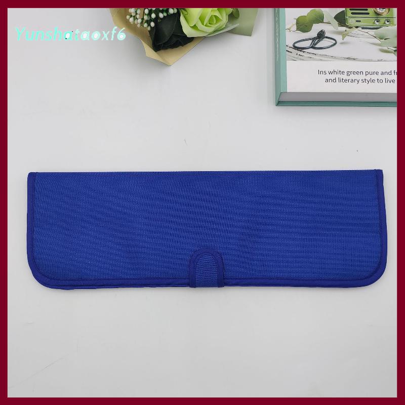 yunshataoxf Xách tay chống nhiệt Thảm chịu nhiệt Mat Pouch cho tóc ép tóc phẳng sắt uốn sắt công cụ ngăn chặn bỏng công cụ tạo kiểu tóc du lịch tổ chức - 2