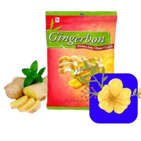 Kẹo gừng gingerbon Hỗ trợ làm ấm bụng, tiêu hóa mo