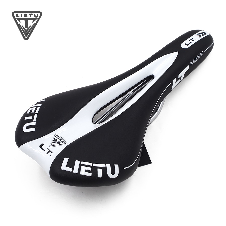 Lietu Open Road MTB bọc ghế Nam Nữ Comfort Xe Đạp Yên đua xe đạp Yên Xe Đạp phụ tùng Đen Trắng Xe Đạp Acce