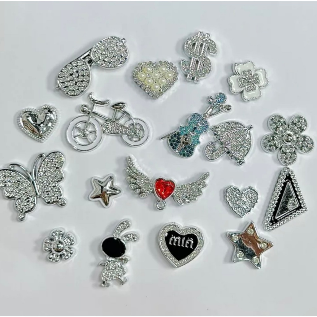 Combo 10 Charm,Sticker 2D 3D Ngẫu Nhiên Siêu Dễ Thương Gắn Dép , hợp thời trang phù hợp mọi lứa tuổi - 2