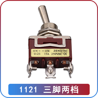 Công Tắc Gạt 12mm Zengtai 1121: 3 chân, 2 bậc Yiming | Tùy chọn 2-3 Bậc, 2-12 Chân | Công Tắc Đòn Bẩy, Công tắc Nút Chống Nước