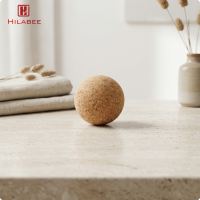 HILABEE 6cm Cork Massage Ball Eco-Friendly Cork Ball Solid Portable for Trigger Point Treatment