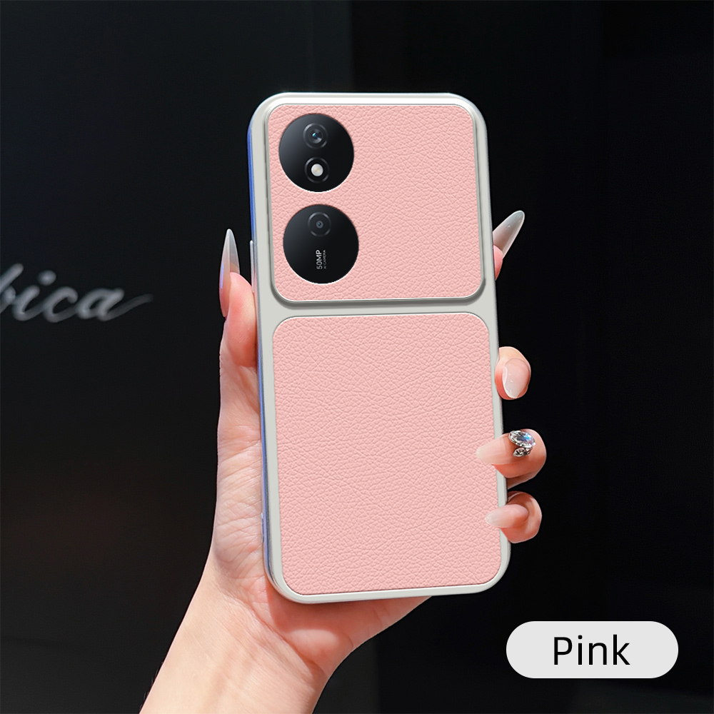 Luxury Lychee Leather Shockproof Phone Case For Honor X7 X7B X7C X7D Instantly Turn Full Bumper Matte Cover - Image 2