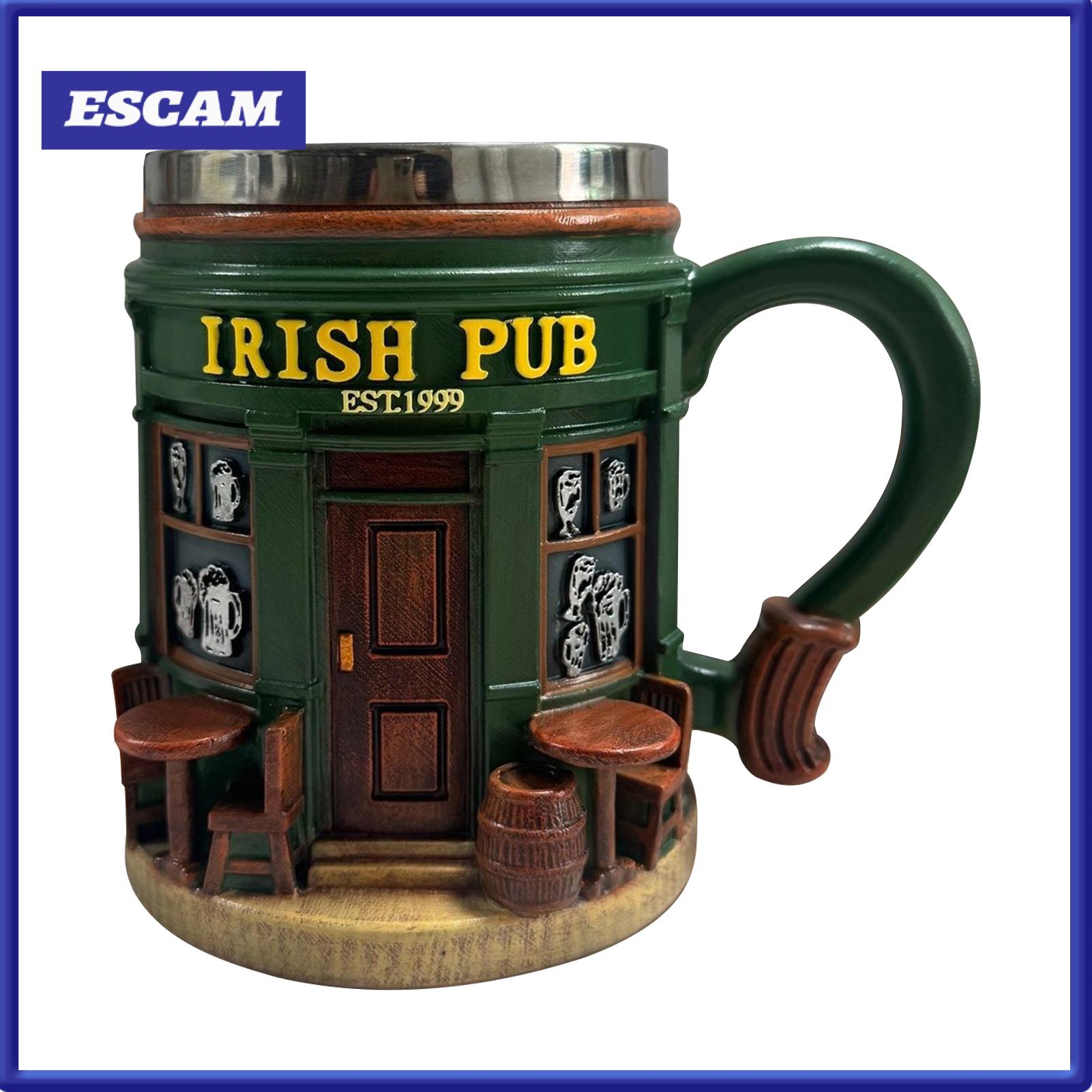 Norman Malthus Resin Beer Mug Irish Pub Drinkware Irish Pub 3d Coffee Mug 330ml Resin Beer Tea Juice Cup Unique Breakfast Drinkware Gift for Men Women Family Friends Asia ราคา 530 บาท*ส่งฟรี
