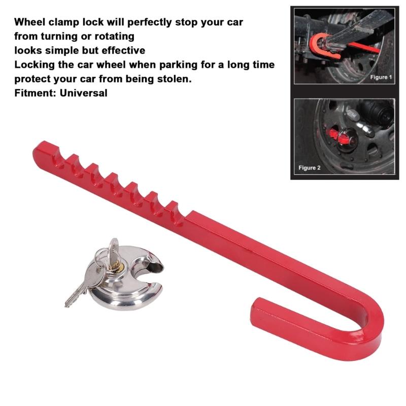 Cường độ cao thép carbon chống phía sau kết thúc khoá vô lăng cho xe tải có tính năng nhanh chóng dễ dàng cài đặt và bảo vệ tác động