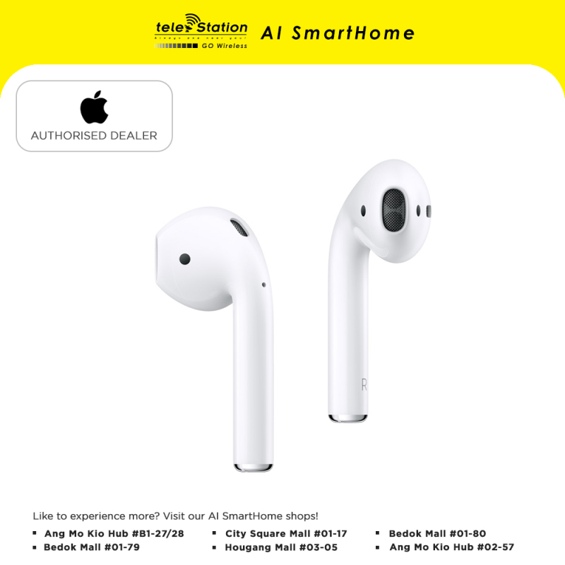 Apple AirPods (1 Year Local Warranty) Singapore