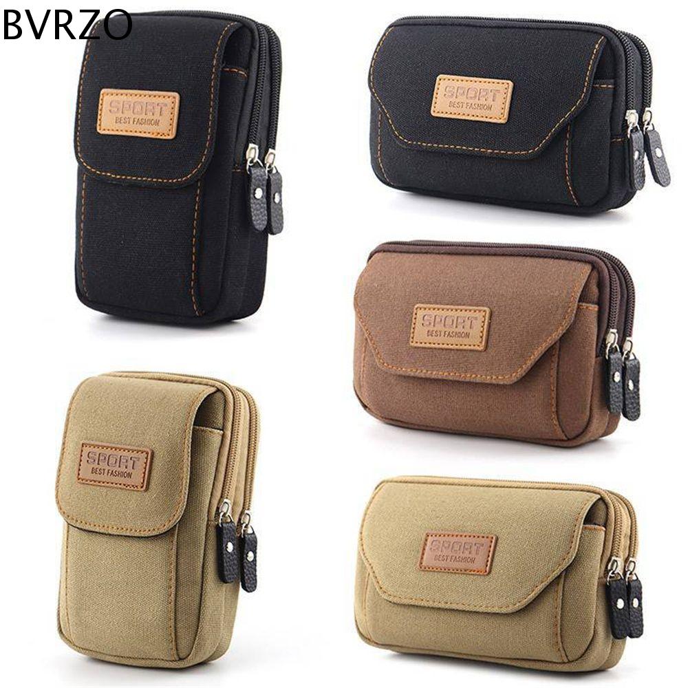 BVRZO Cắm Trại Phổ EDC Molle PURSE Người đàn ông Điện Thoại Pouch Ngoài trời Gói Thắt Lưng Điện thoại di động Pouch Trường Hợp Ví điện thoại Điện thoại Túi Vành Đai Điện Thoại di động Túi