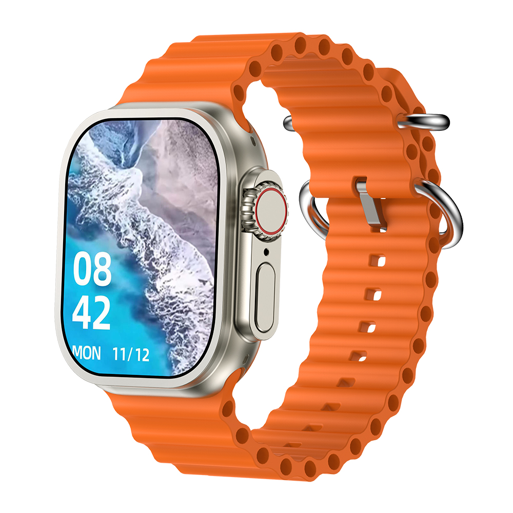 Mới Đồng hồ thông minh Z77 Siêu 49Mm Thông Minh Đảo La Bàn cuộc gọi Bluetooth NFC Smartwatch Loạt 9 nam nữ vòng đeo thể thao Pk Hk8 Hk9 Pro Max