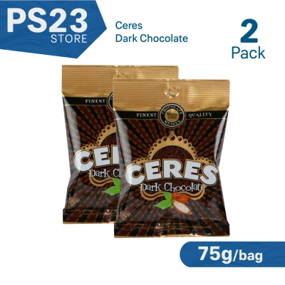 [2 bag] Hagelslag Meses Ceres Dark Chocolate 75g, Chocolate Rice Meises Indonesia, EXP 03/22