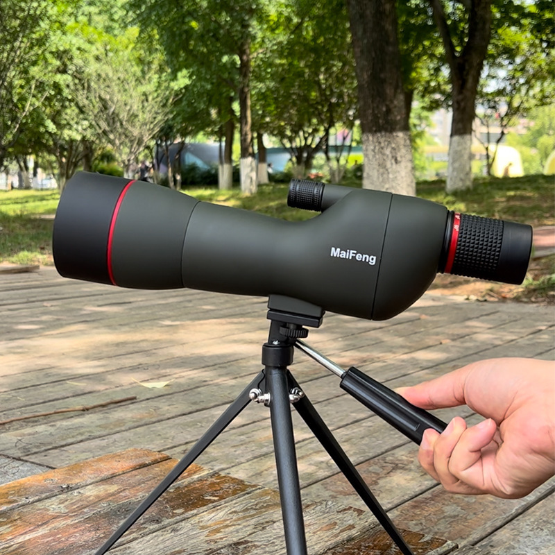 Telescopes 20-60x70 Monocular ED Waterproof Straight Dual Focuing Spotting Scope For Bird Watching With Tripod BAK4 ราคา  5,381 บาท*ส่งฟรี